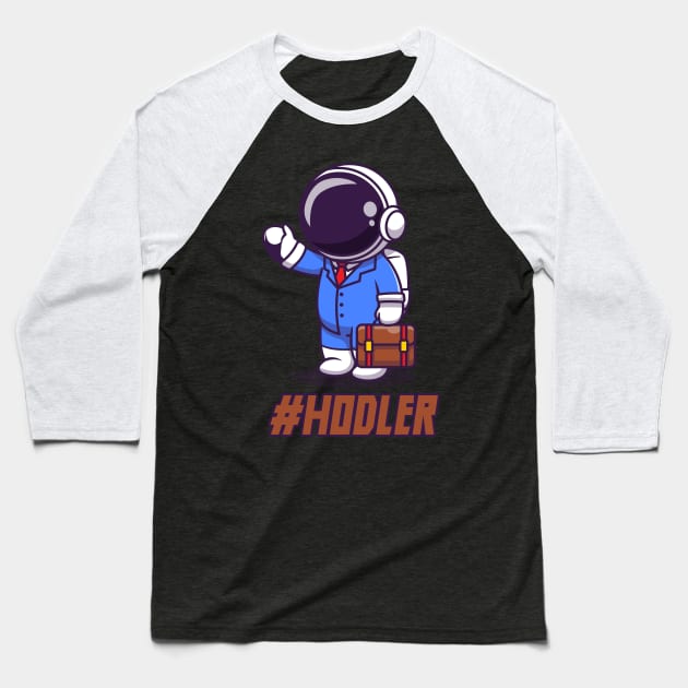 Hodler, crypto trader Baseball T-Shirt by info@dopositive.co.uk